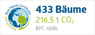 Blue Planet Certificate BPC126BL
