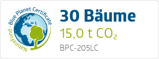 Blue Planet Certificate BPC205LC