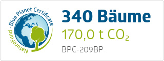 Blue Planet Certificate BPC209BP