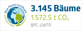 Blue Planet Certificate BPC239TR