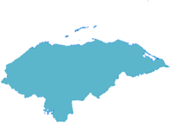 Karte von Honduras