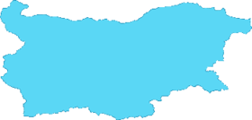 Karte von Bulgarien